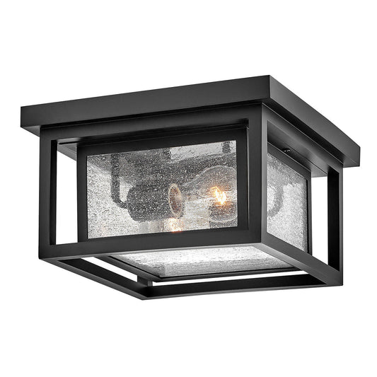 Republic 2 Light Exterior Flush Mount by Hinkley Lighting