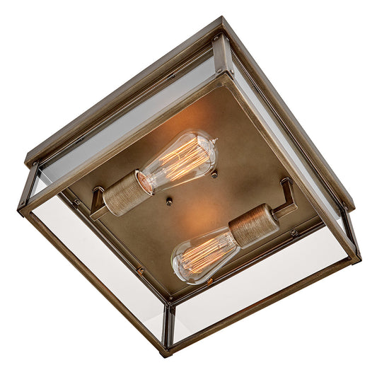 Beckham 2 Light Exterior Flush Ceiling Mount by Hinkley Lighting