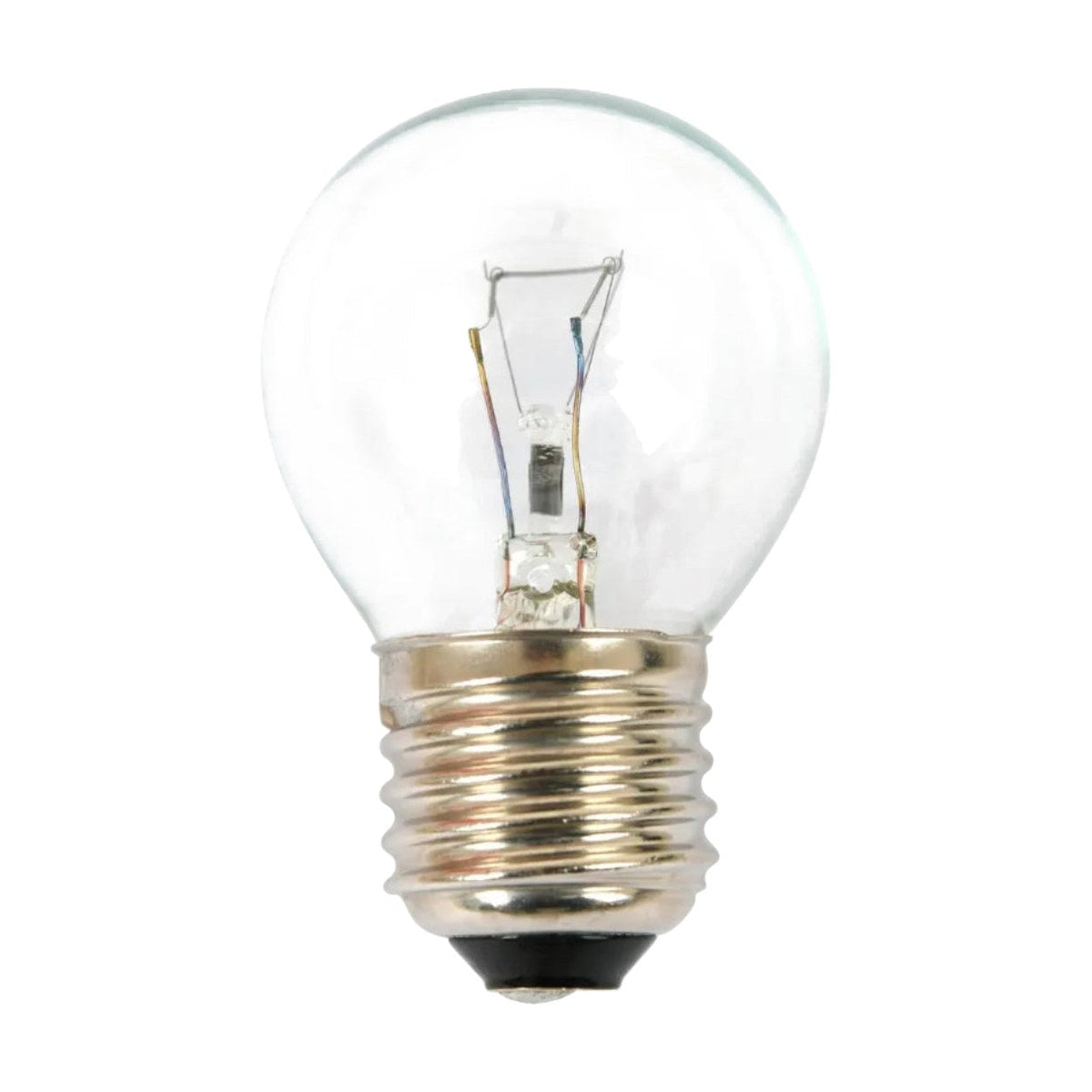 Incandescent Junior Light Bulb - E27 Fancy Round 40W Clear Dimmable
