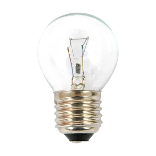 Incandescent Junior Light Bulb - E27 Fancy Round 40W Clear Dimmable