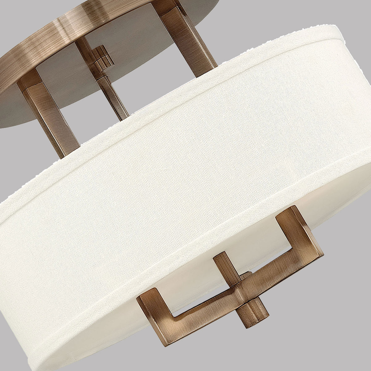 Hampton 3 Light Flush Ceiling Mount by Hinkley Lighting