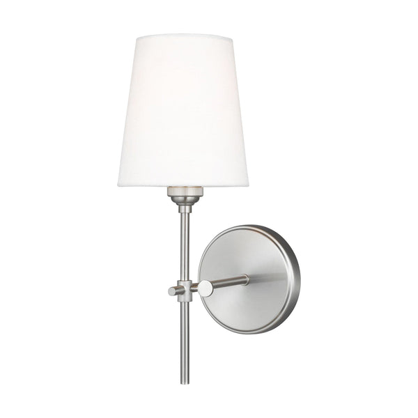 Baker Single Wall Bracket by Visual Comfort in Brushed Nickel