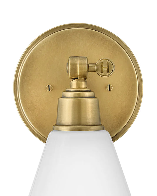 Arti Single Vanity Wall Sconce by Hinkley Lighting