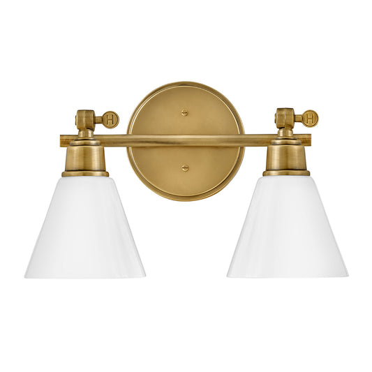 Arti 2 Light Vanity Wall Sconce by Hinkley Lighting