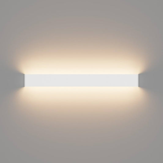 Mazzana LED Vanity Up/Down Wall Light - Medium in a styled interior