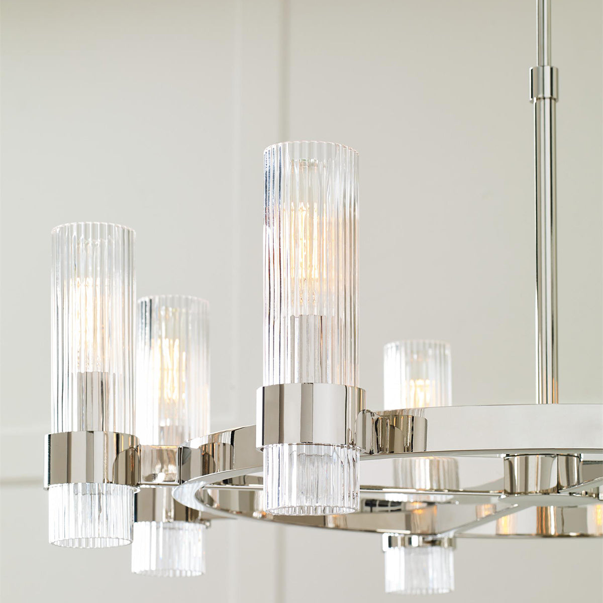 Geneva 8 Light Chandelier by Visual Comfort Studio