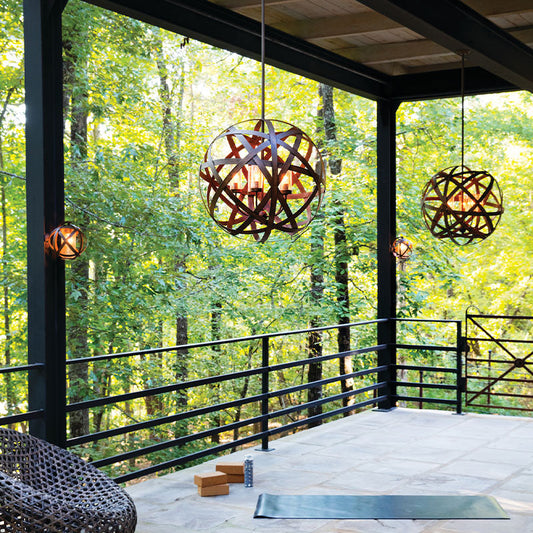 Carson 3 Light Exterior Pendant by Hinkley Lighting