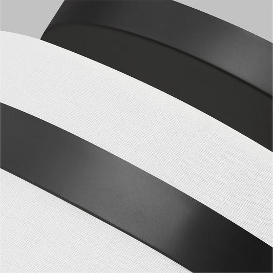 Cordtlandt Small Semi-Flush Ceiling Mount by Visual Comfort in a styled interior
