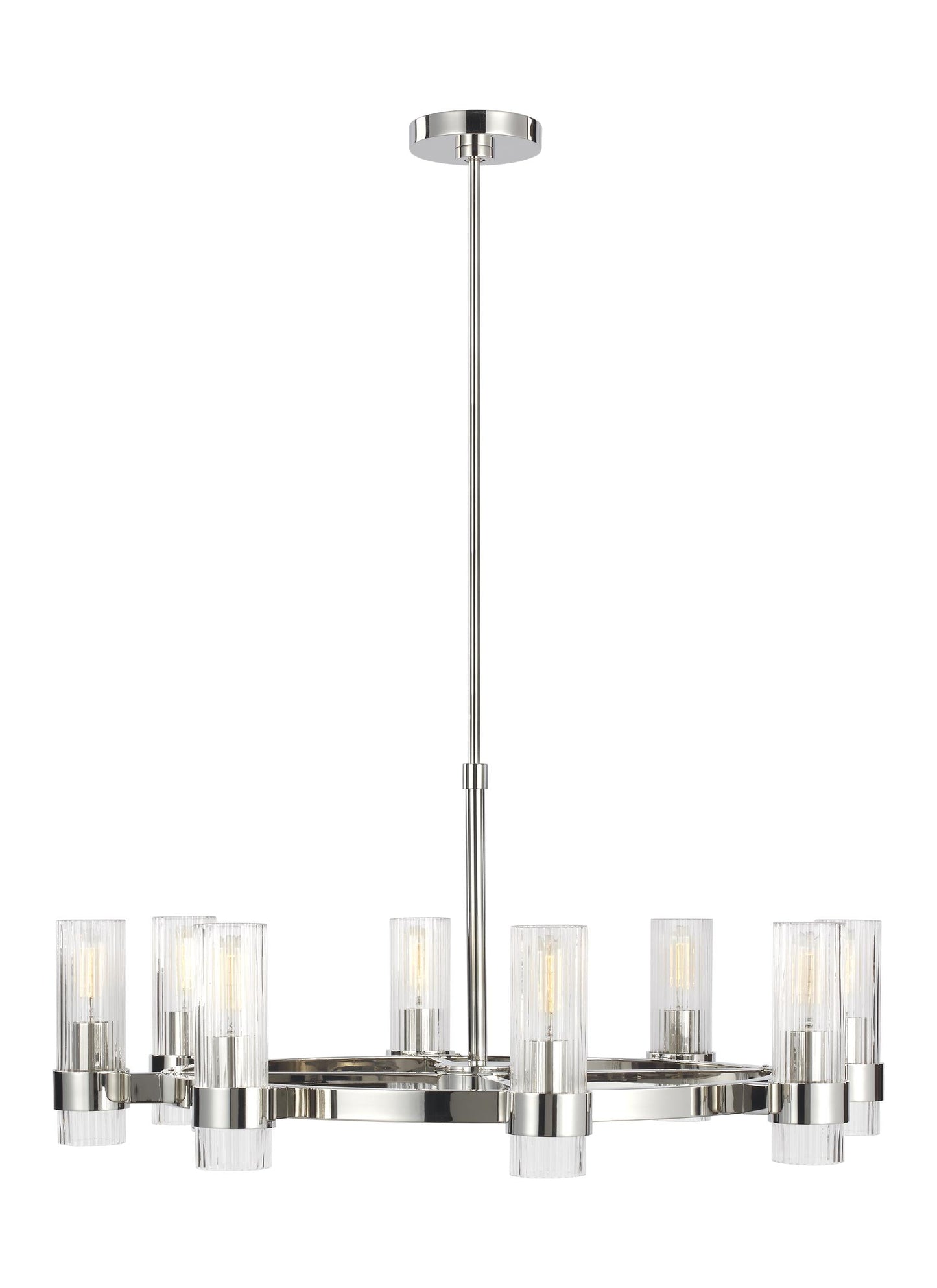Geneva 8 Light Chandelier by Visual Comfort Studio
