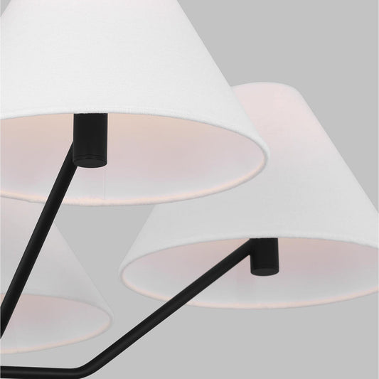 Burke 5 Light Chandelier by Visual Comfort Studio
