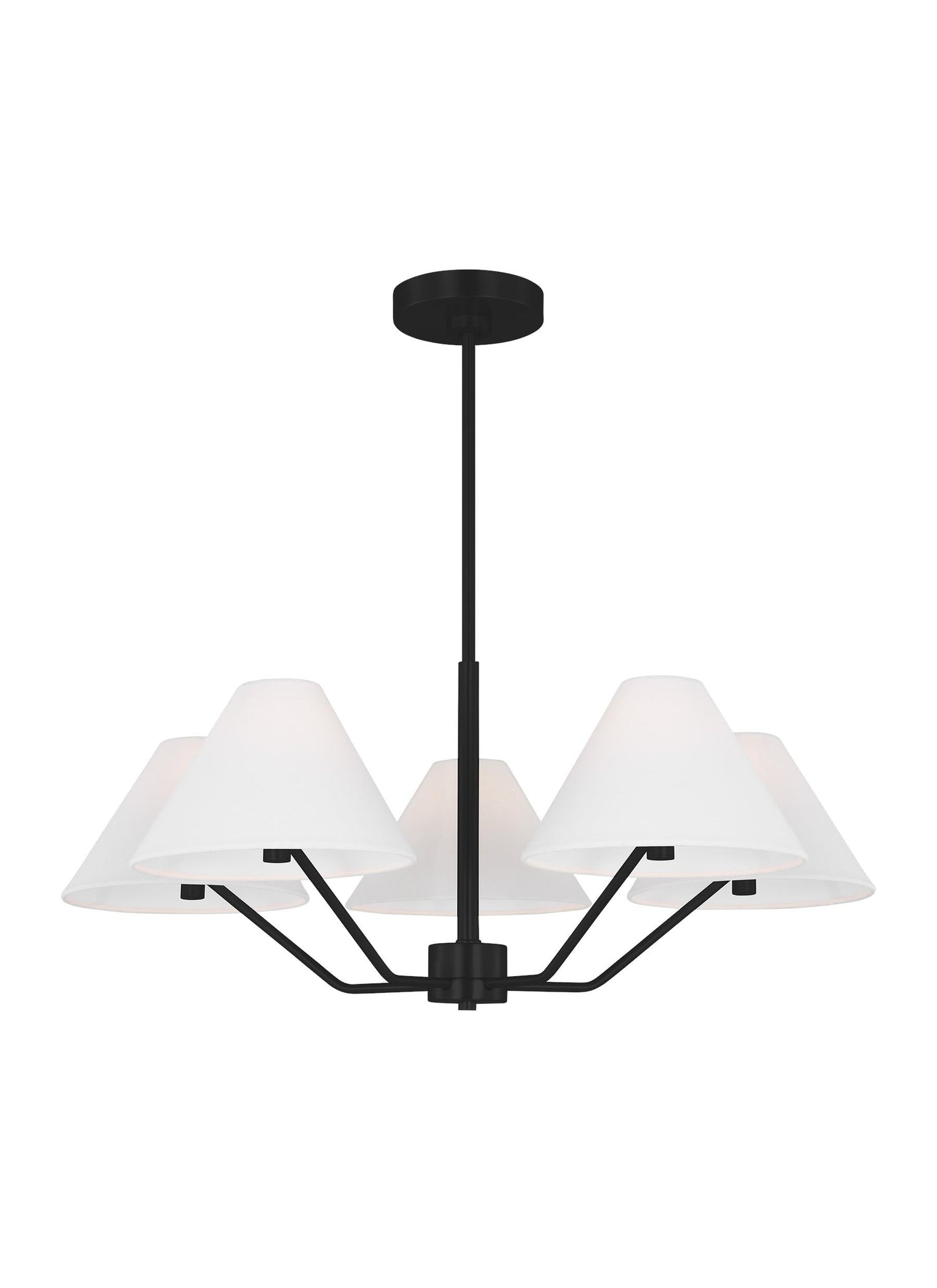 Burke 5 Light Chandelier by Visual Comfort Studio