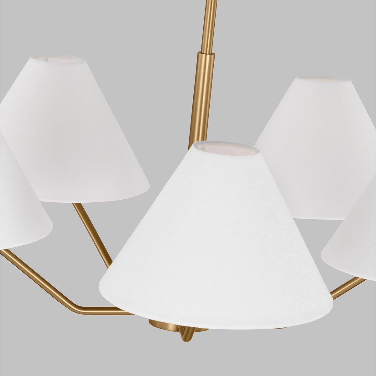 Burke 5 Light Chandelier by Visual Comfort Studio