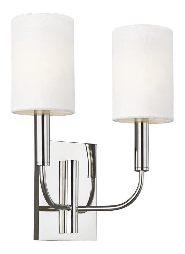 Brianna 2 Light Wall Sconce by Visual Comfort Studio