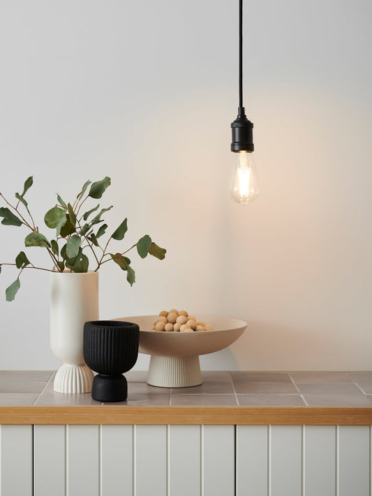 GE LED Pilot ST64 Dim 6W ES WW 806LM