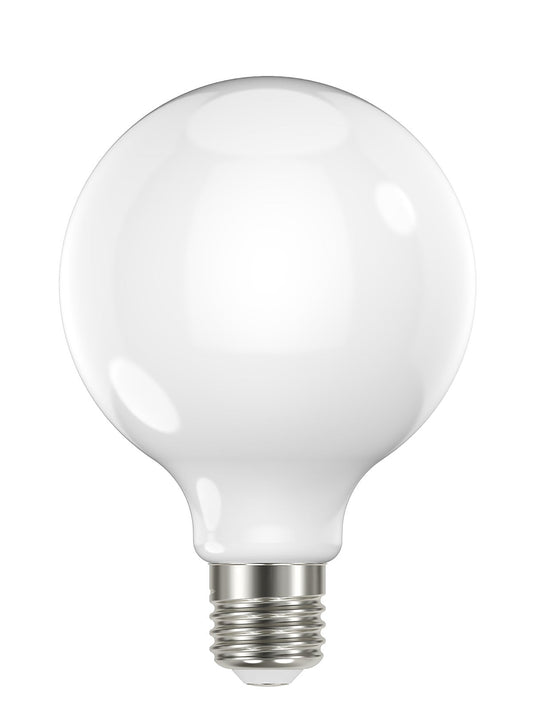 GE LED G95 Opal Dimmable Globe