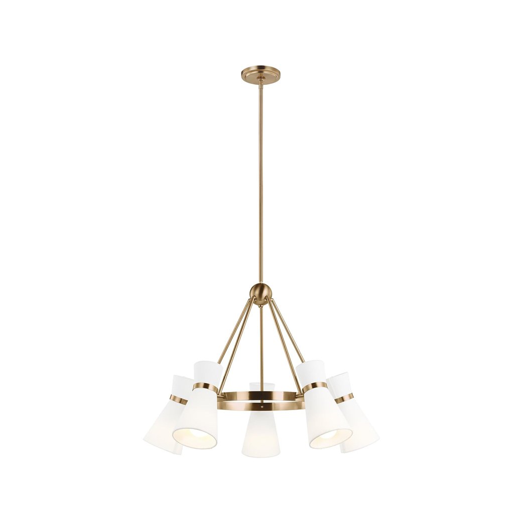 Clark 5 Light Chandelier by Visual Comfort Generation