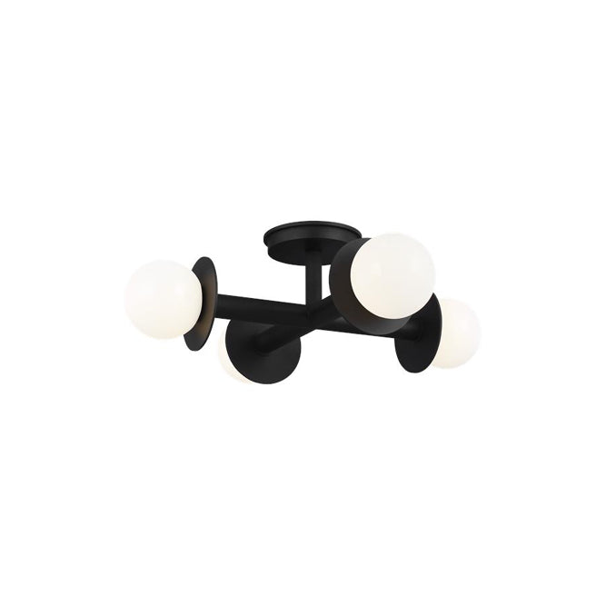Nodes Semi-Flush Mount Ceiling Light by Visual Comfort Generation