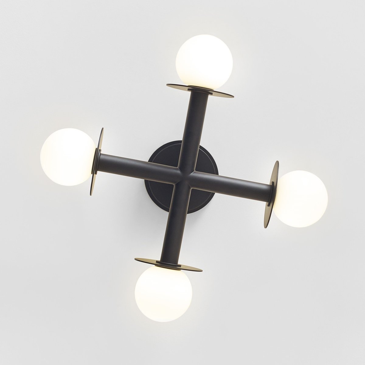 Nodes Semi-Flush Mount Ceiling Light by Visual Comfort Generation