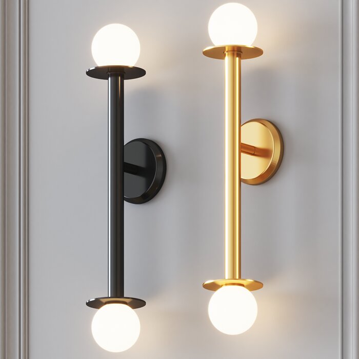 Nodes 2 Light Wall Sconce by Visual Comfort Studio
