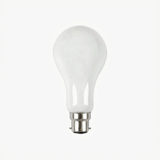 Incandescent Classic Light Bulb - B22 A60 150W Frosted Dimmable