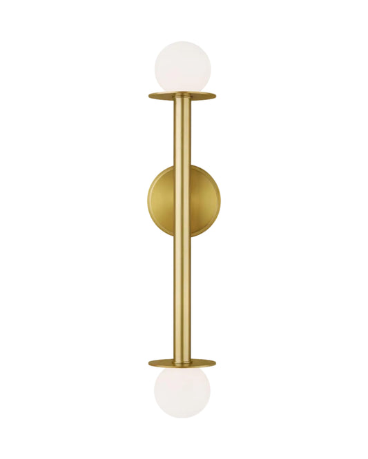 Nodes 2 Light Wall Sconce by Visual Comfort Studio