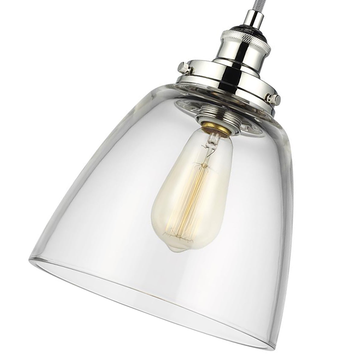Baskin Dome Single Kitchen Pendant by Visual Comfort Studio