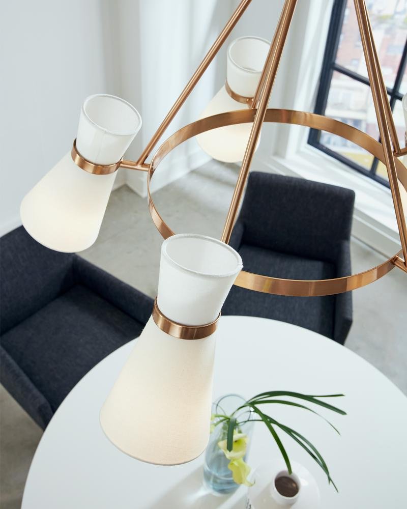 Clark 5 Light Chandelier by Visual Comfort Generation