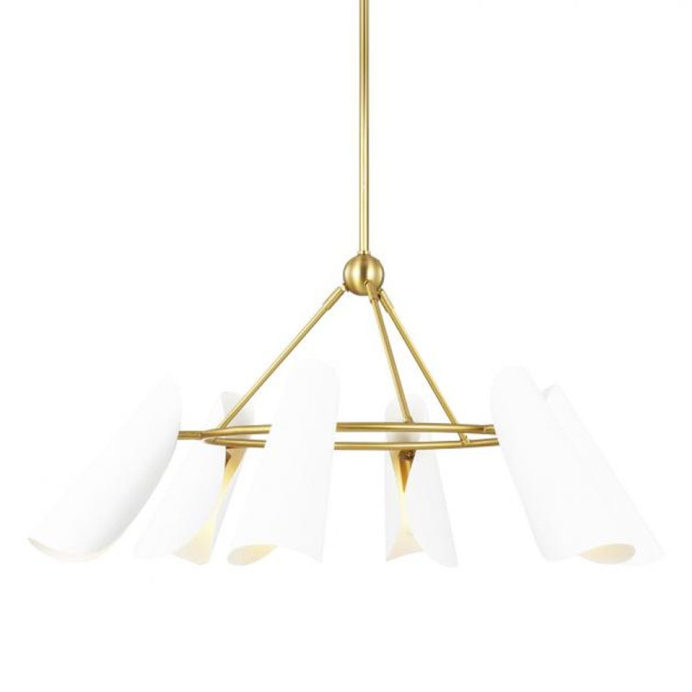 Tresa 6 Light Chandelier by Visual Comfort Generation