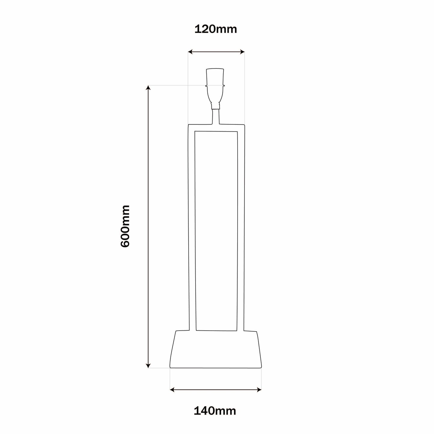 Tribeca Table Lamp Base