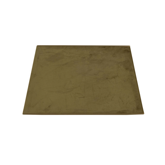 Rectangular Lampshade Olive Velvet