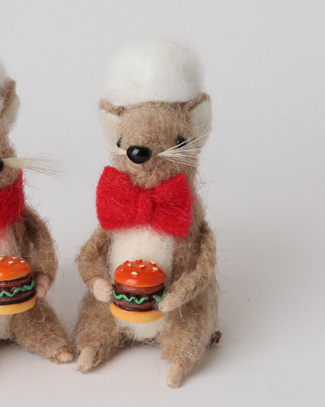 Yuletide Mice Chef Sitting Decoration