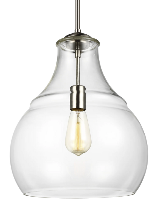 Zola Glass Pendant by Visual Comfort Generation