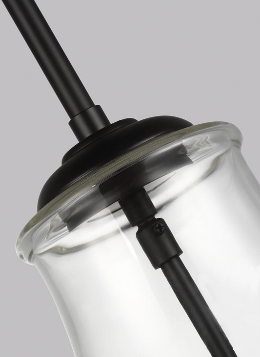 Zola Glass Pendant by Visual Comfort Generation