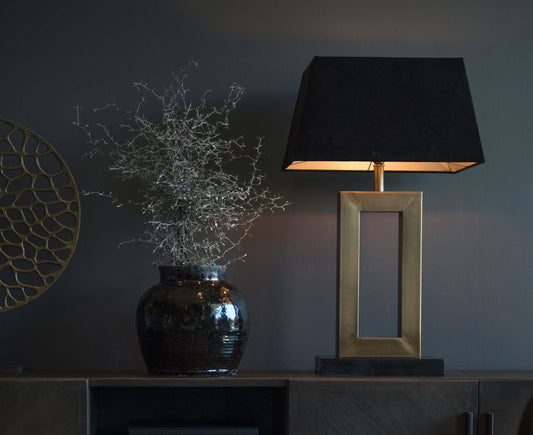 Arezzo Table Lamp Base – Brass