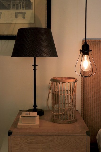Nile Table Lamp Base in a styled interior
