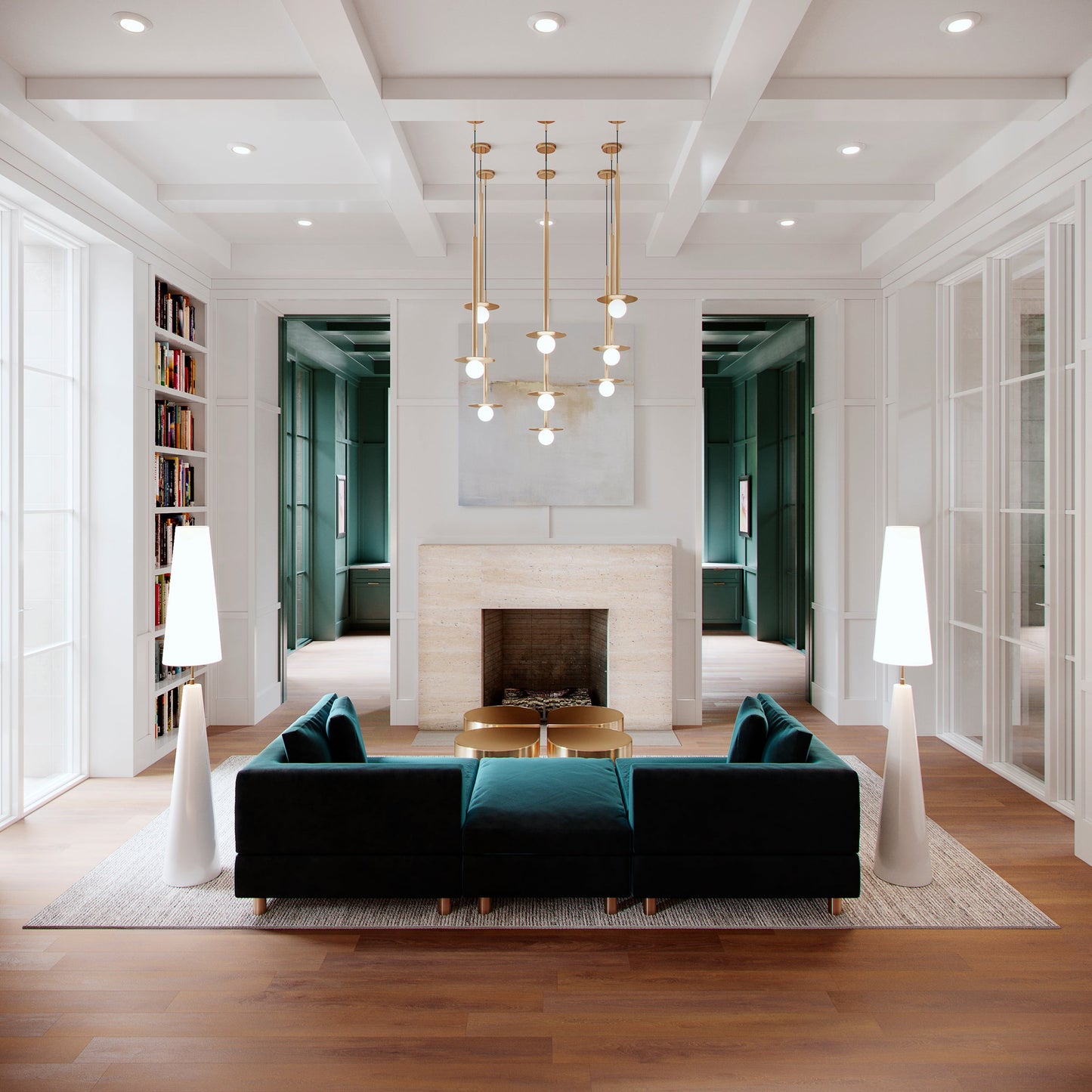 Nodes Medium Pendant by Visual Comfort Studio
