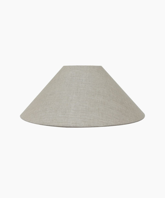 Coolie Linen Shade Natural 50cm