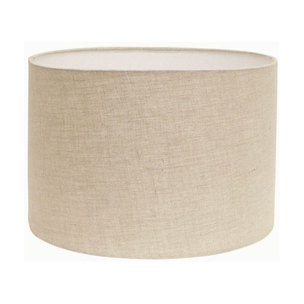 28cm Drum Lampshade - Natural Linen