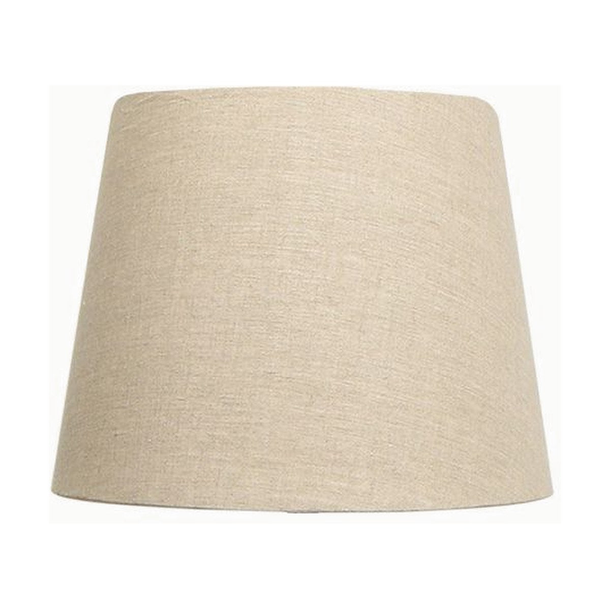 20cm Tapered Drum Lampshade - Natural Linen