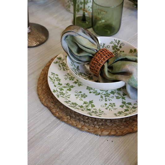 Set of 8 Natural Woven 100% Jute Placemat