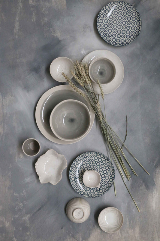 Set of 6 Detaille Fluted Dish