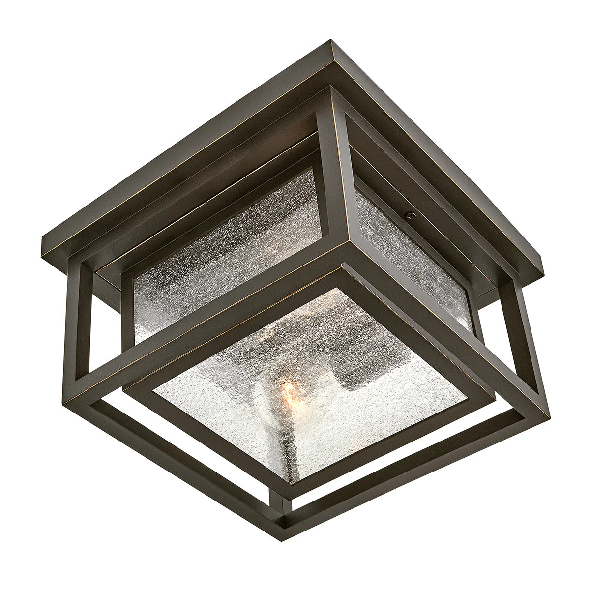 Republic 2 Light Exterior Flush Mount by Hinkley Lighting