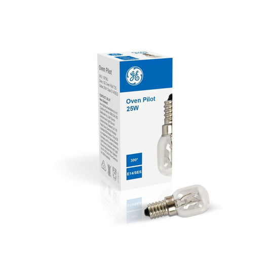 Incandescent Pygmy Oven Light Bulb - E14 Pilot 25W Dimmable