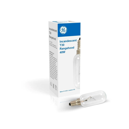 Incandescent Rangehood Light Bulb - E14 T30 40W Dimmable