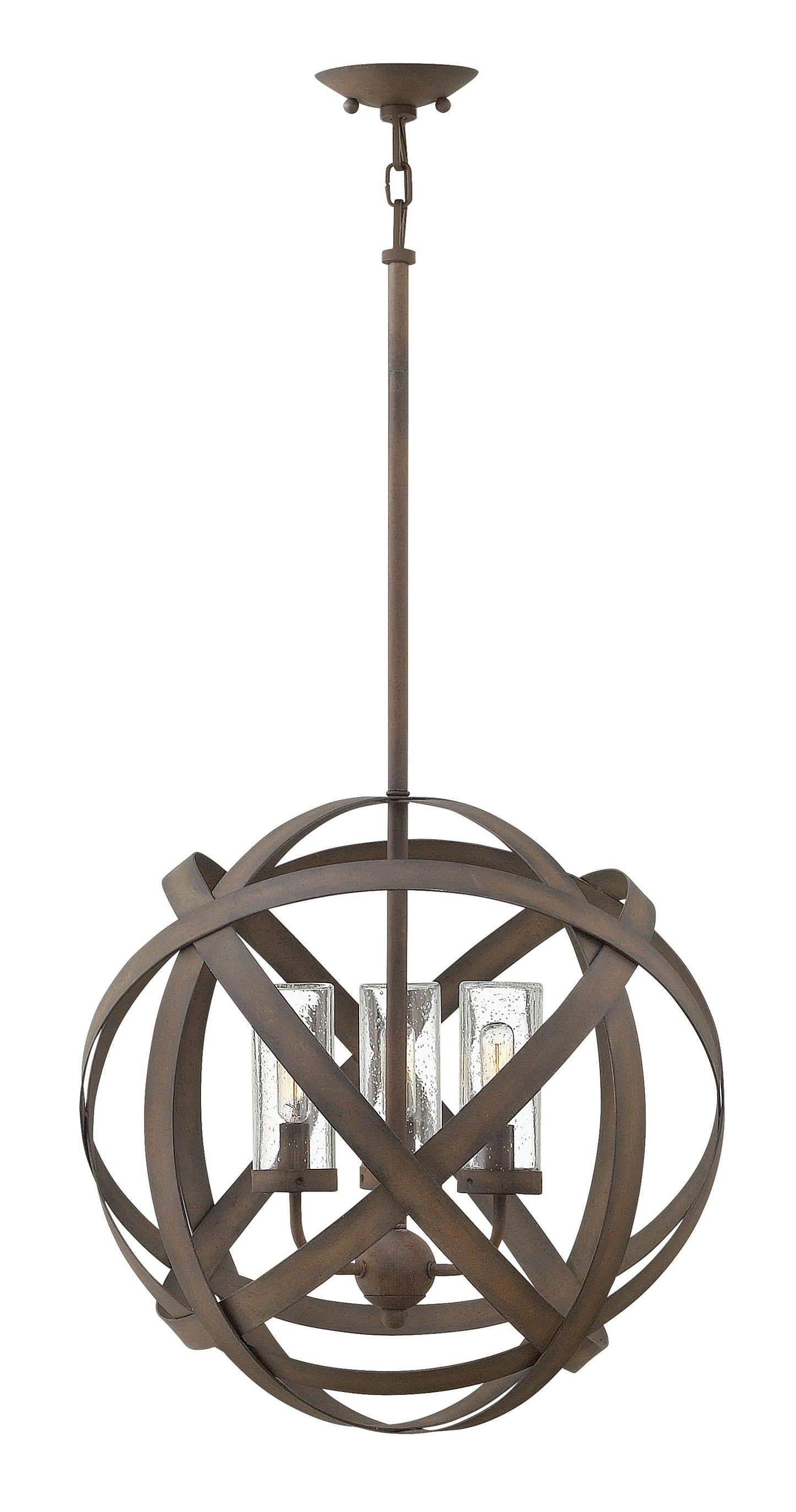 Carson 3 Light Exterior Pendant by Hinkley Lighting