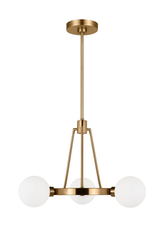Clybourn 3 Light Chandelier by Visual Comfort Generation