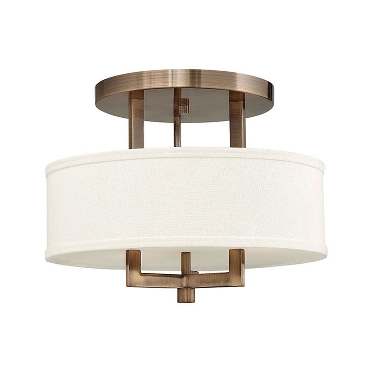 Hampton 3 Light Flush Ceiling Mount by Hinkley Lighting