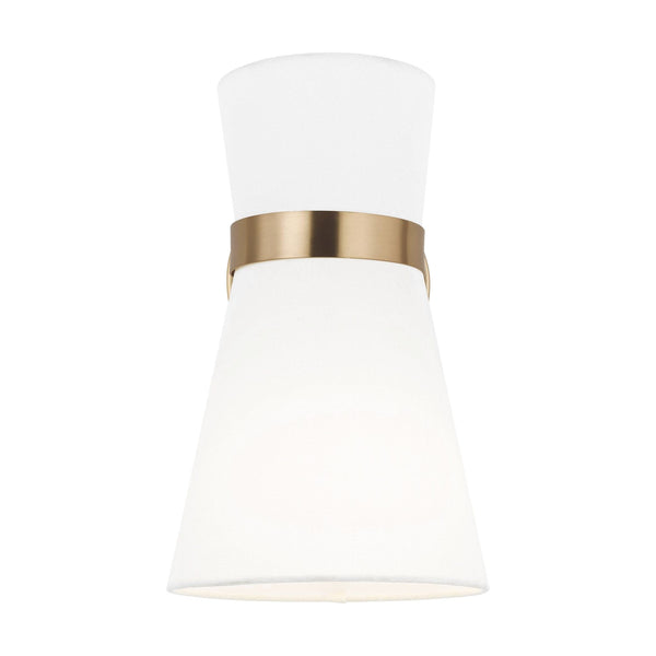 Clark Wall Sconce by Visual Comfort in Satin Brass
