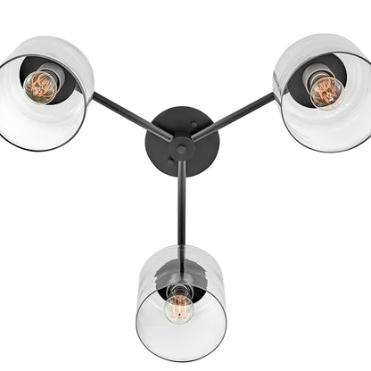 Axel 3 Light Large Semi-Flush Ceiling Mount by Hinkley Lighting