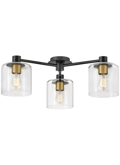 Axel 3 Light Large Semi-Flush Ceiling Mount by Hinkley Lighting